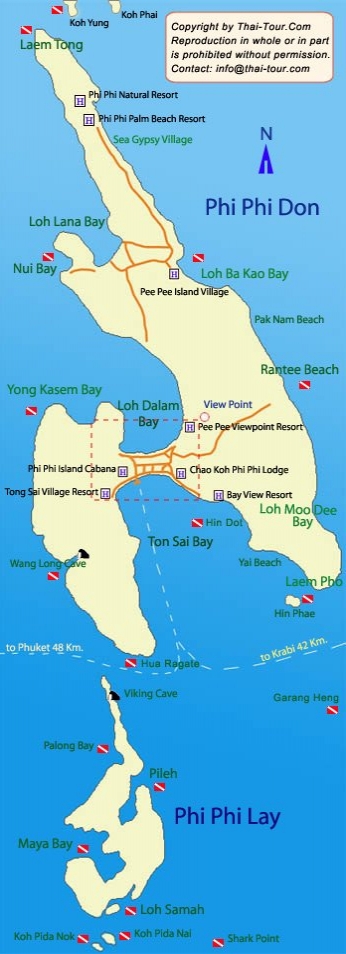 Phi Phi Map